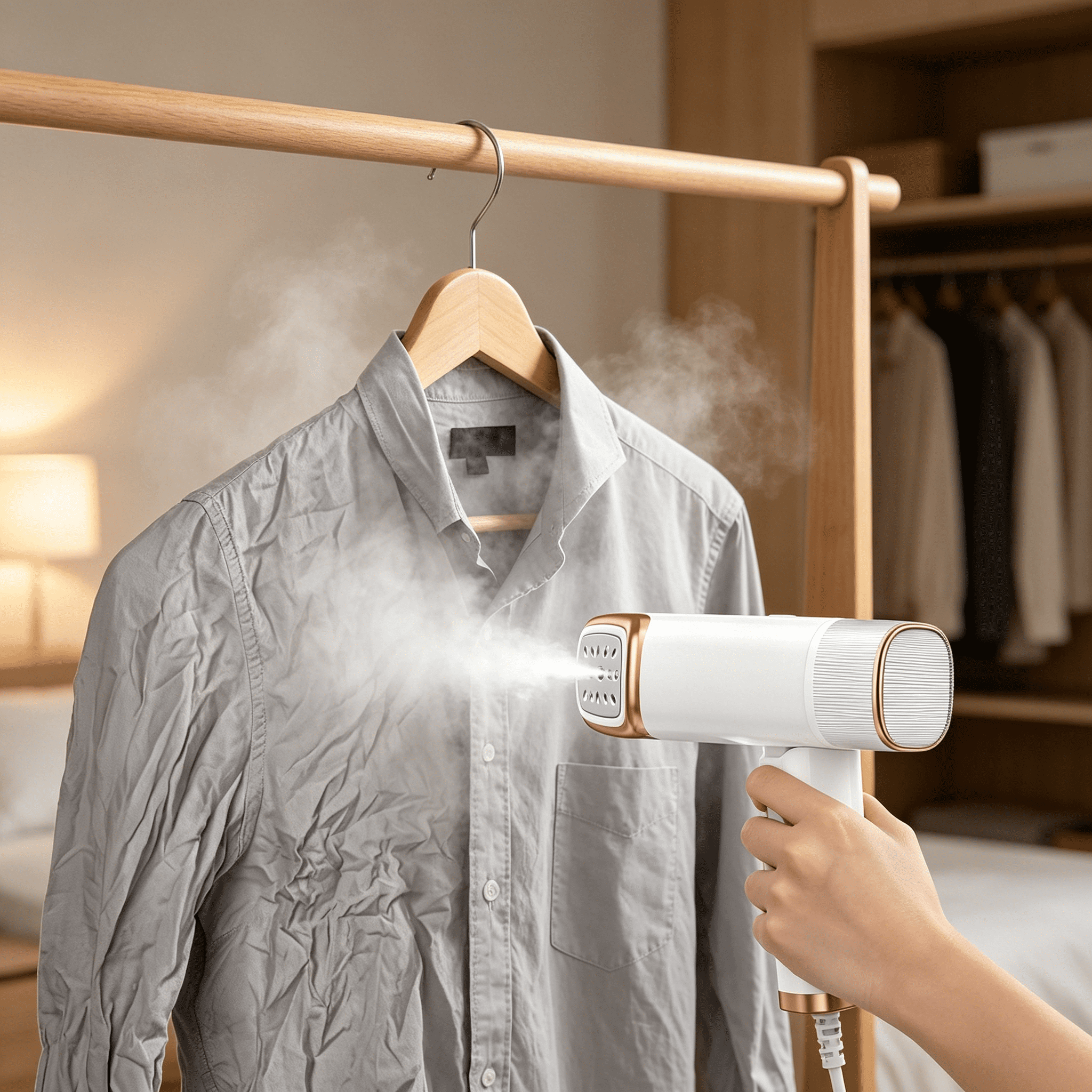 CURYMAY 2026 New Portable Handheld Steam Garment Steamer Foldable: Effortless Wrinkle Clothes Steam Iron Removal 20-Second Fast Heat-Up,1200W,120Ml Water Tank for Home&Travel