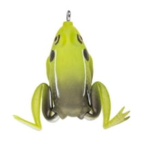 Lunkerhunt Pocket Frog Topwater Bait, King Toad, 1.75 in, ¼ oz