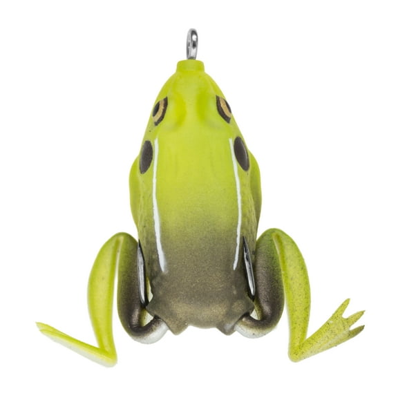 Lunkerhunt Pocket Frog Topwater Bait, King Toad, 1.75 in, ¼ oz