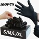 thumbnail image 2 of Typpkmm Nitrile Gloves, Black Disposable Work Gloves, Powder- Latex , 5 Mil Thick, Black 10PCS, 2 of 7