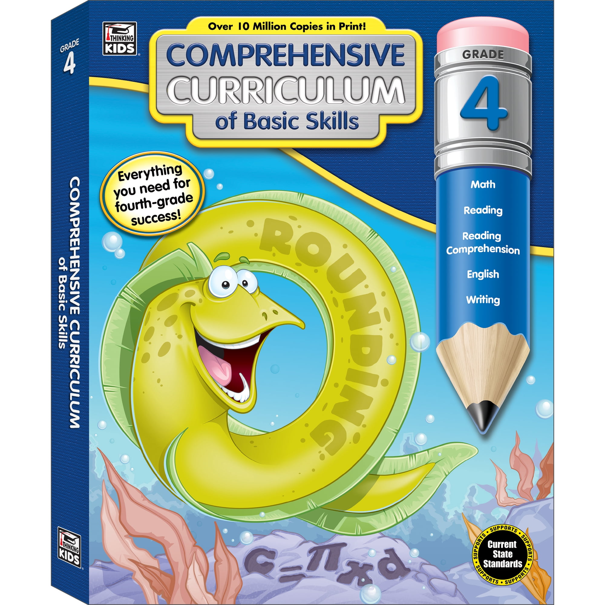 Carson Dellosa Comprehensive Curriculum of Basic Skills Workbook (544) Grade 4