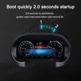 thumbnail image 4 of SNATEEN Car LCD Dashboard Speedometer Cluster Cockpit for Mercedes-Benz Vito 2016 2017 2018 2019 2020 2021 2022 2023 Digital LCD Screen Instrument Panels Upgrade Universal Fit Linux Car Accessories, 4 of 15