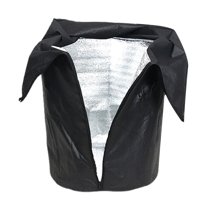 Dbuoem Insulation Cover for Plant Pot Winter Plant Protection Bag Anti-Frost Plant Cover with Zipper Drawstring for Potted Plants Fruit Trees Shrubs