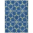 thumbnail image 2 of Addison Rugs Chantille Indoor/Outdoor Transitional Geometric Navy Washable Rectangle Rug, 2'6" x 3'10", 2 of 6