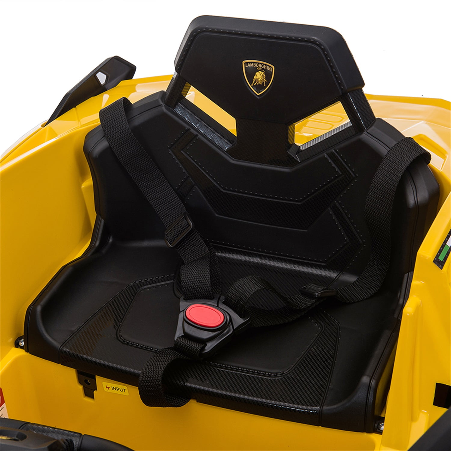 CIPACHO 12V Kids Ride On Sports Car, Electric Toy Car Truck with 2.4GHZ Remote Control, Battery-powered Cars for Kids, Yellow