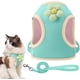 thumbnail image 5 of Dog harness for walks Reflective cat harness Breathable dog harnesses for walking, hiking, camping, park, tropical green S, 5 of 5