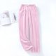 thumbnail image 4 of Pantalones informales de felpa cálidos y lisos para mujer: pantalones de pijama holgados, cintura alta, cinturilla elástica, poliéster, tallas S-XXXL, 4 of 6