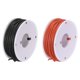 thumbnail image 1 of 22 Calibre Silicona Cable 22AWG Eléctrico Cable Trenzado Cable Flexible Estañado Cobre Cable Alta Temperatura Conexión Cable Carrete Negro y Rojo 15 m/49,2 Pies 2uds, 1 of 7