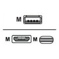 thumbnail image 1 of Case Logic - Charging / data cable - Micro-USB Type B, Lightning male to USB male - 3.6 ft - white, 1 of 1