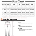 thumbnail image 3 of Women's Work Pants Women's Casual Elastic Tie Waist Loose Long Pants With Pocket Full Length Pants Khaki S, 3 of 8