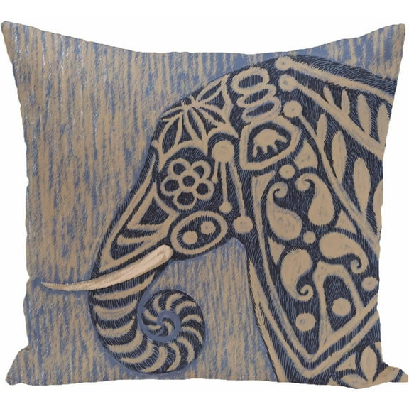 Simply Daisy Animal Print Decorative Pillow, 16" x 16"