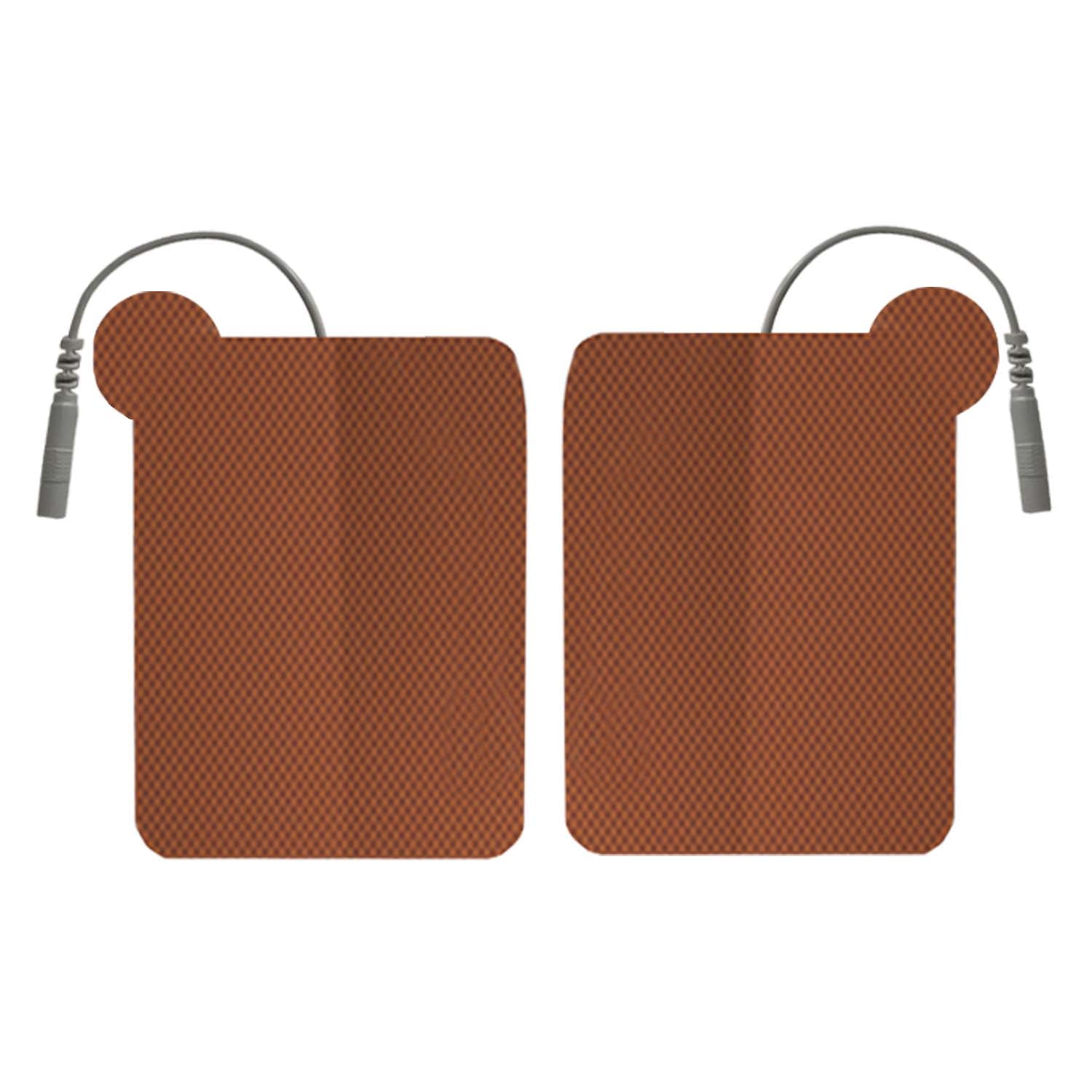 TENS Unit Pads 1 Pair, Reusable Replacement Pads Electrode Pads Design