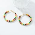 thumbnail image 4 of Artistic Bohemian Earrings Beaded Ear Hoop For Casual Wear And Festive Occasions, 4 of 10