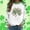 A481 Green, variant on St. Patrick's Day Sweatshirt for Women Shamrock Graphic Print Crewneck Long Sleeve Soft Relaxed Fit Festive Holiday Party Pullover Top