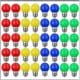 thumbnail image 1 of LED Bulbs E27, Mixed Colors, Red Yellow Blue Green, 1 of 5