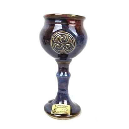 Colm de Ris Solstice Goblet Blue