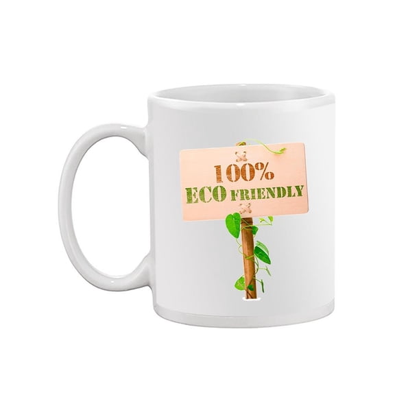 Eco Friendly Sign Design  Mug Unisex's -Image by Shutterstock