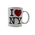 thumbnail image 2 of I LOVE NY White Ceramic Coffee Mug - 11oz, 2 of 5