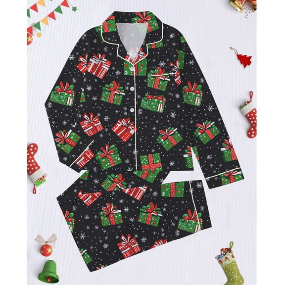 Vetsdori Button up Pajamas Sets for Women Long Sleeve Lightweight Nightwear PJS,2 Pieces Soft Sleepwear Pants Womens Pajamas Homewear