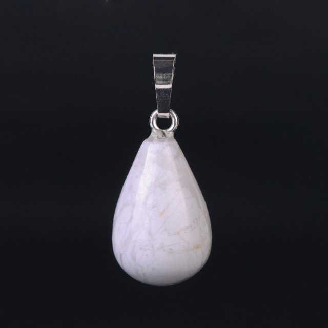 Pendentif Goutte d'Eau Forme de Poire Perles Pendentifs Simples pour Collier Bijoux Femmes