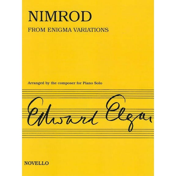 Nimrod From Enigma Variations Op. 36: Piano Solo