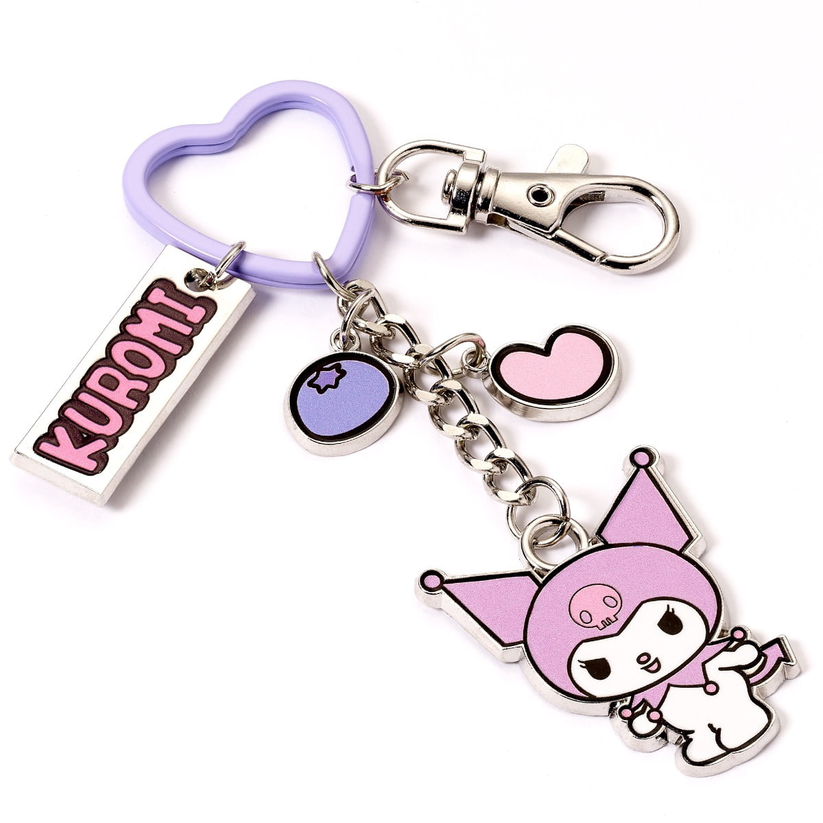Hello Kitty Kuromi Keychain with Charms