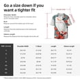 thumbnail image 5 of Fotbe Cockatoo Red Berries Camisa Estampada de Manga Corta para Hombre, Casual de Verano, Estilo Playero, Sin Arrugas-Small, 5 of 5