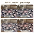thumbnail image 7 of ODIKA 8'x10' Washable Area Rug Non-Shedding, Easy Care, Japanese Plum Asian Inspired Dusty Pink Cherry Tufted Chinese for King Size Bedroom Under Bed, Master Suite, 7 of 7