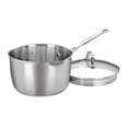 thumbnail image 2 of Cuisinart Chef'S Classic Stainless Steel 3 Qt. Cook And Pour Saucepan W/Cover, 2 of 4