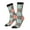 2 Black-1, variant on Colorful Checkered Print Adult Socks for Men & Women,Calf Socks, Ankle Socks,Boots Socks,Breathable Casual Sock,Unisex Crew Socks