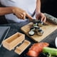 thumbnail image 2 of Molde rectangular de bambú para sushi, kit para hacer sushi, moldes para enrollar arroz, utensilios de cocina para sushi, 2 of 8