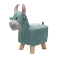 thumbnail image 4 of Animal Footstool Footrest Ottoman Wood Multifunctional Cute Cartoon Room Decor Bench for Porch, Living Room, Entryway, Guest Room, Bedroom, 4 of 8