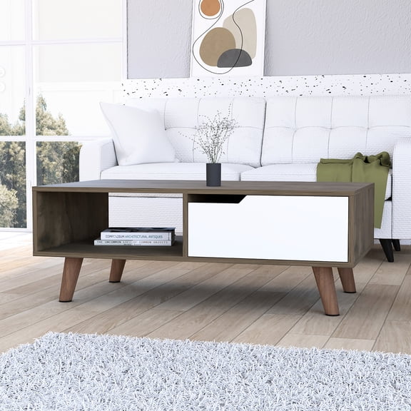 Multicolor Appearance - Offer Open Shelf Storage - Living Room Space - Bring Modern Feeling
