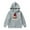 ZD-Grey, variant on Xmyrz Thanksgiving Day Hoodies For Girls Long Sleeve Latest Hooded Turkey Print Pocket Decorative Fleece Cute Sweatshirts Toddler Sweatshirt