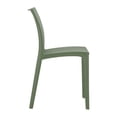 thumbnail image 3 of Siesta Maya Chaises de Salle à Manger, Vert Olive (Ensemble de 2), 3 of 4