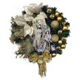 thumbnail image 1 of 35cm LED Christmas Garland with Pine Cones Red Berries Christmas Balls 35cm LED Christmas Garland with Pine Cones Red Berries Christmas BallArtificial Christmas Wreath Red Berry Wreath Handmade Winte, 1 of 1