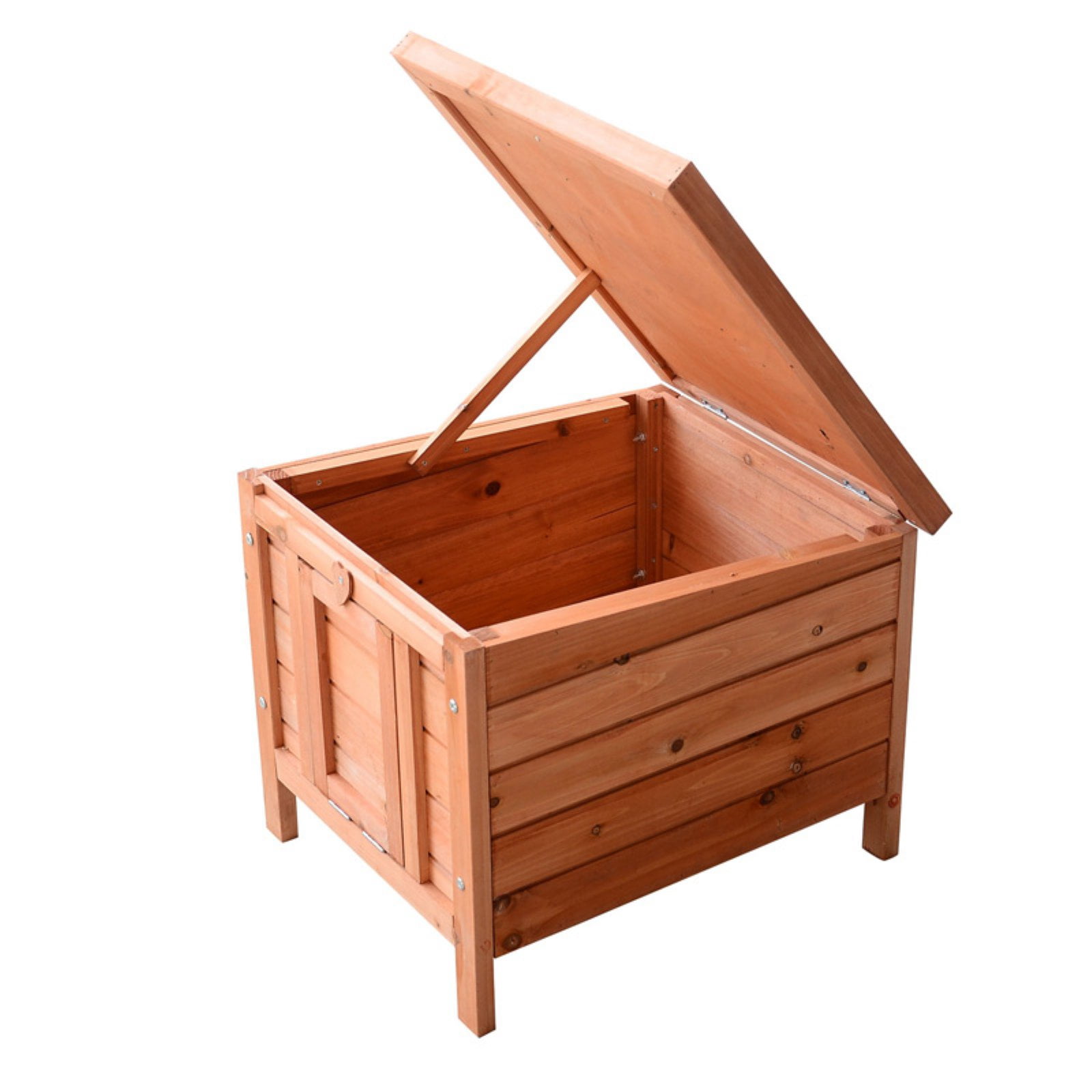 Pawhut Small Wooden Bunny Rabbit/Guinea Pig House