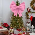 thumbnail image 1 of Boovnll Christmas Bows, Diy Bowknot Material Kit Bowknot Decoration Christmas Party Set Props Eva Material Kit, Christmas Tree Bows, Christmas Decorations, 1 of 6