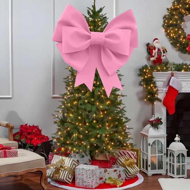 CaiYueKe DIY Christmas Bow Making Kit with EVA Material, Festive Bowknot Craft Supplies for Holiday Party Garland Decor, Handmade Ornament Crafting Set for Festive Home Decor