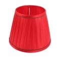 thumbnail image 1 of 1Pack Simple Structure Design Red Cloth Lampshade for Table Lamps 8.7x6.7in, 1 of 8
