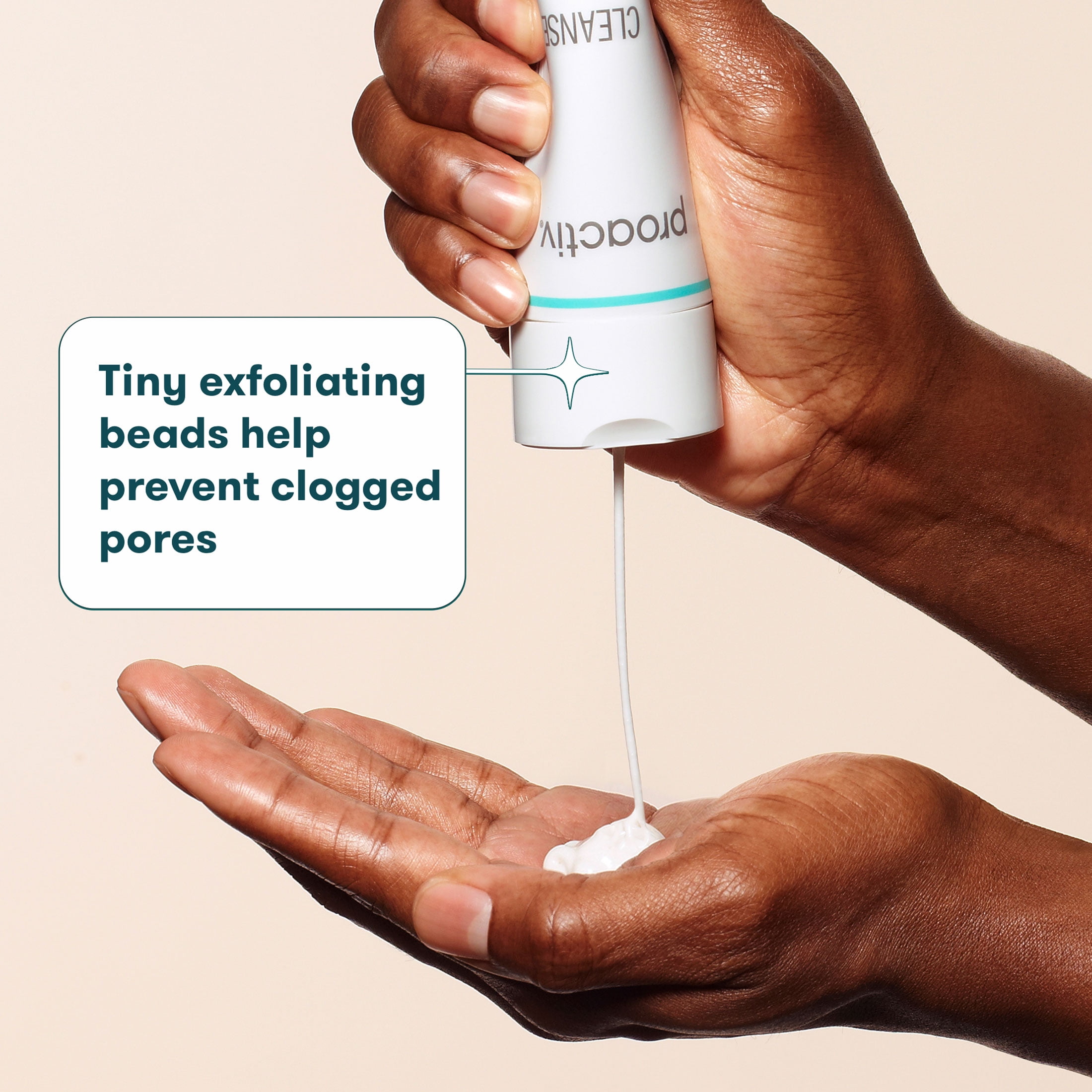Proactiv Solution Renewing Cleanser, Daily Acne Cleanser with Benzoyl Peroxide and Exfoliating Beads, 60-Day Supply, 4 Fl Oz