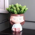 thumbnail image 4 of s modernas de 2,5 pulgadas creativa para Cactus de Sunnimix maceta suculenta, 4 of 7