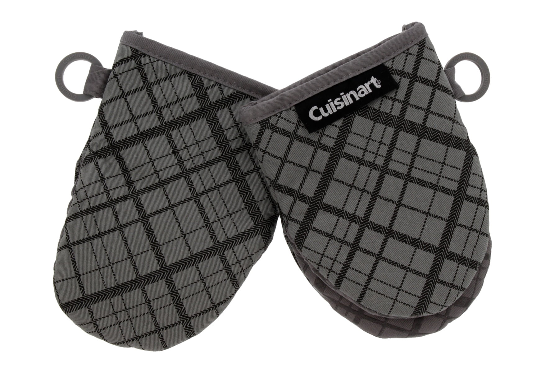 Cuisinart Silicone Mini Oven Mitts, 2 PackOven Gloves for CookingHeat Resistant, 5.5” x 7.5