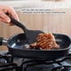 thumbnail image 3 of 2X Espátula de Silicona para Tortitas, Pala para Tortilla, Espátula para Huevos, Pescado, Tortitas, Raspador de Cocina, Negro, 3 of 5
