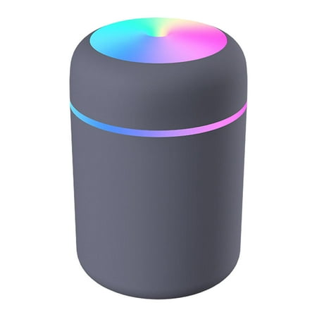 

Air Humidifier | 300ml Humidifier with Multicolor LED Night Light for Bedroom | USB Humidifier for Office Home Travel Auto Shut-Off 2 Mist Modes Quiet Desktop Humidifier