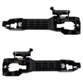 thumbnail image 2 of Front Pair Exterior Door Handle Compatible with 2002-2010 Scion Tc Toyota Camry Lexus ES330 Lexus ES300 Black With Key Hole 6920233010 6920133010 TO1310139 TO1311139 Spec XLE, 2 of 8