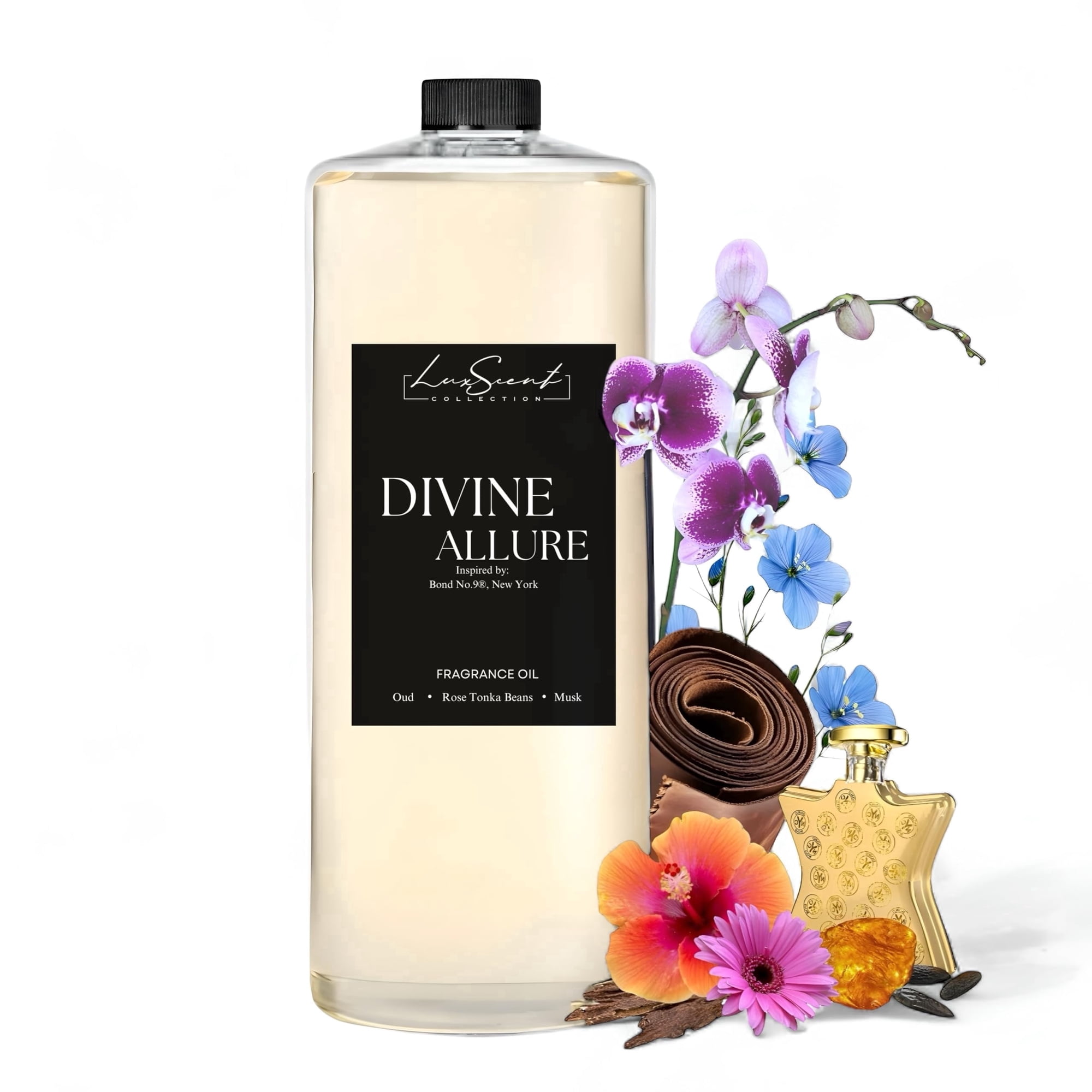 Aroma Diffuser Oil 1200ML - Waterless Essential Oil for diffusers - Luxury Hotel Fragrance - Aroma Oil for Aromatherapy