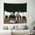 thumbnail image 2 of Bingfone Polyester Fabric Tapestry Cute Goat Baby Wall Hanging Tapestry,Daily Decorative Tapestry For Bedroom Living Room Dorm 60l X 51w Inches, 2 of 9
