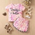 thumbnail image 2 of enyan Girl Toddler Baby Summer Clothes 3 6 12 18 Months 2T 3T 4T 5T Girls Outfits Cute Dinosaur Tank Tops+Shorts Outfits Lightweight Elastic Cotton Short Sets(Light Pink,18-24 Months), 2 of 4