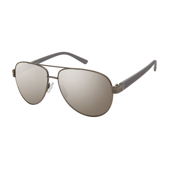 Southpole Men's 5062SP Metal UV400 Protective Pilot Aviator Fashion Sunglasses, 60mm